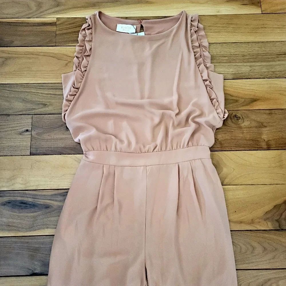 KAOS Ruffle jumpsuit Romper Size 12 L New - Picture 4 of 10